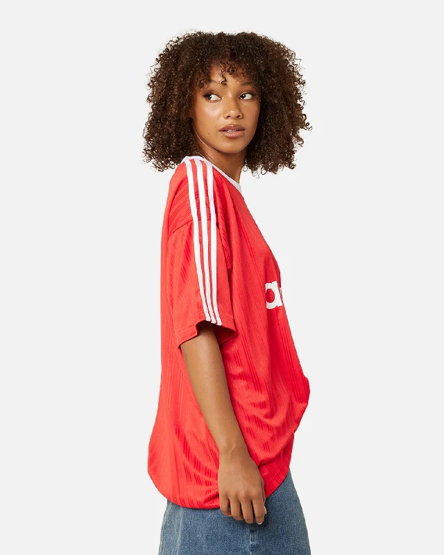 Adidas Adicolour T-Shirt Better Scarlet/White