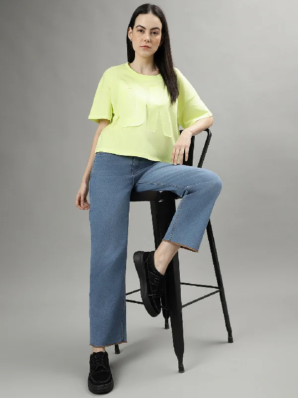 Dkny Lime Fashion Regular Fit Top