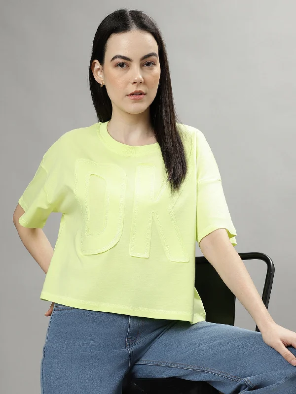 Dkny Lime Fashion Regular Fit Top