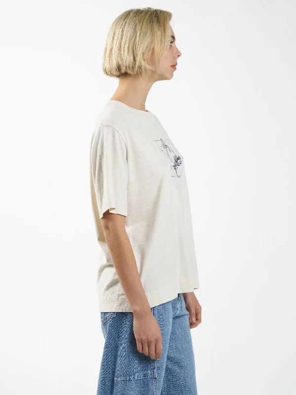 Experience Hemp Box Tee - Unbleached