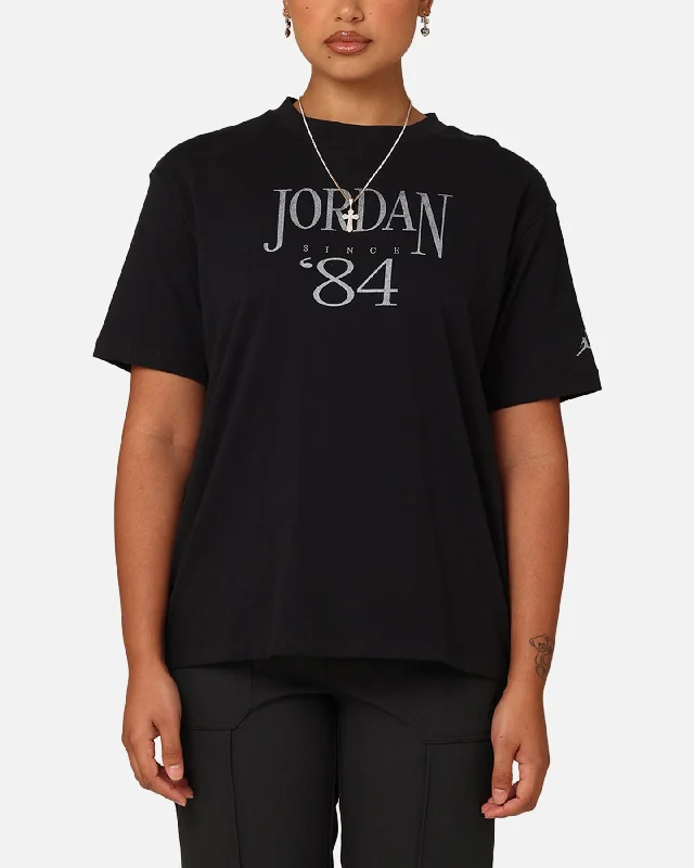 Jordan Women's Heritage Graphic T-Shirt Black/Sail