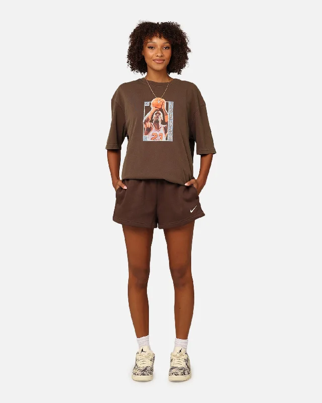 Jordan Women's Oversized Graphic T-Shirt Baroque Brown/Legend Coffee