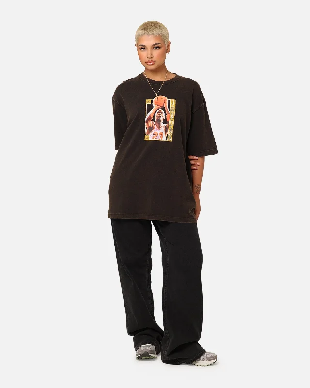 Jordan Women's Oversized Graphic T-Shirt Black/Iron Grey