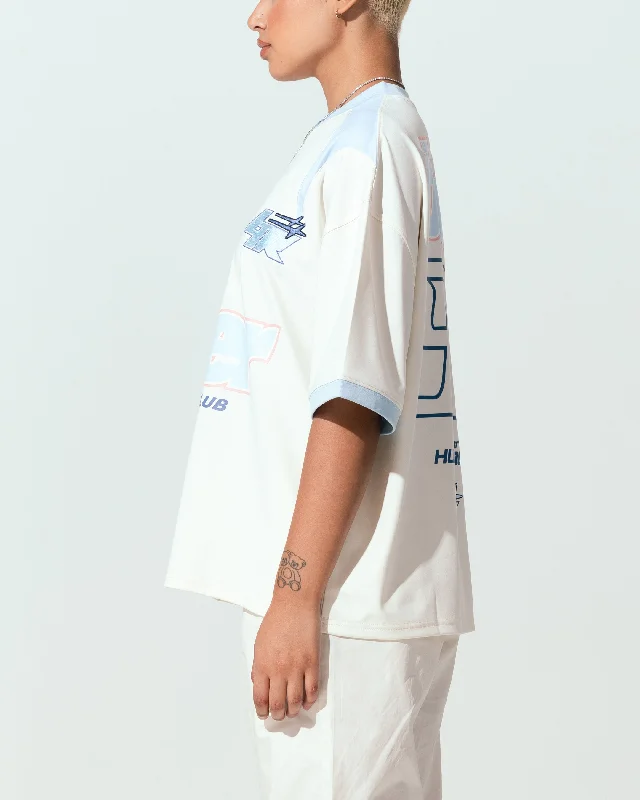 Loiter Tournament Jersey Off White/Blue