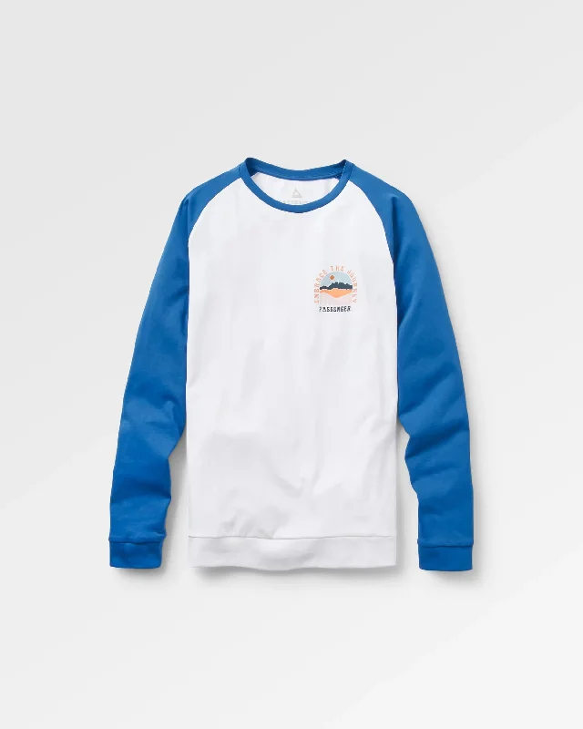 Outlook Recycled LS T-Shirt - True Blue