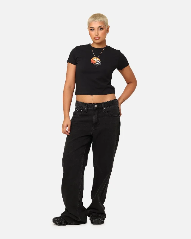 Stüssy Women's Ladybug Slim T-Shirt Black