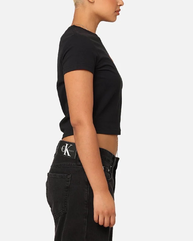 Stüssy Women's Ladybug Slim T-Shirt Black