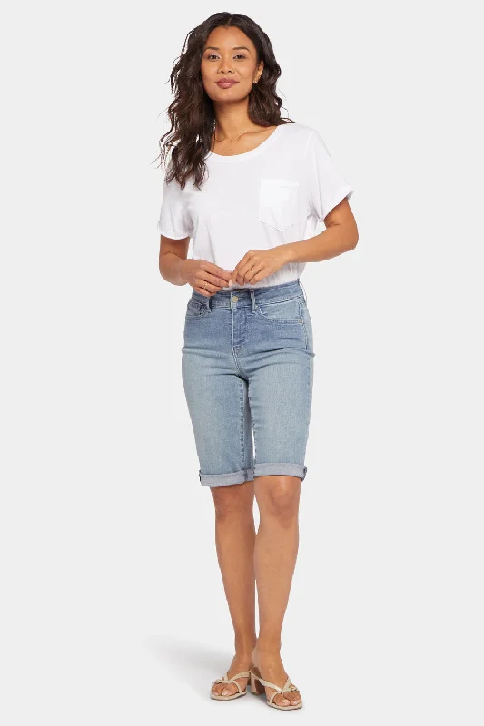 Briella 11 Inch Denim Shorts - Thistle Falls