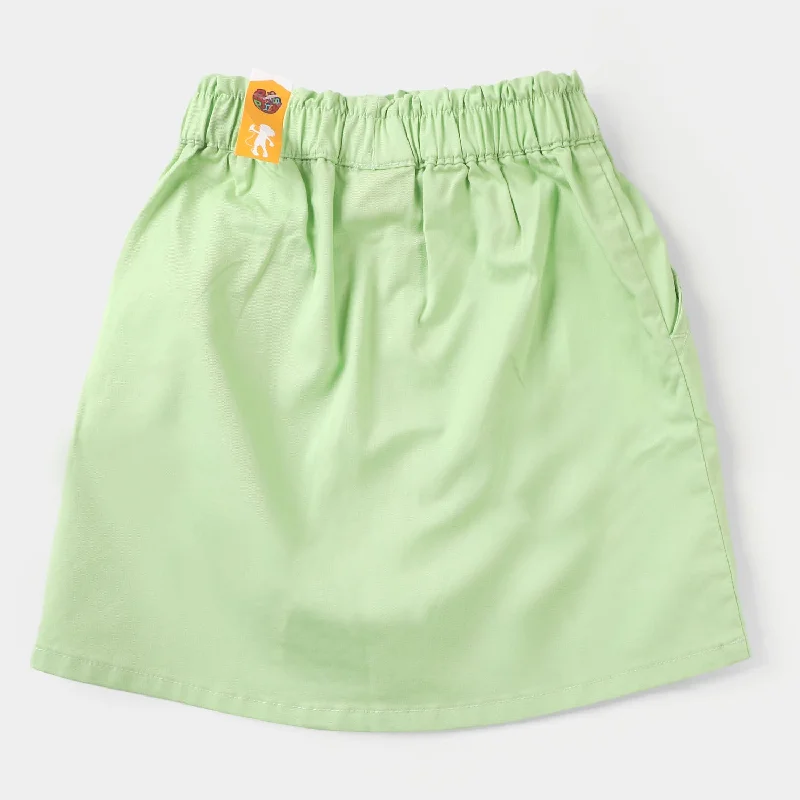 Girls Skirt Woven Happy Days - Sharp Green