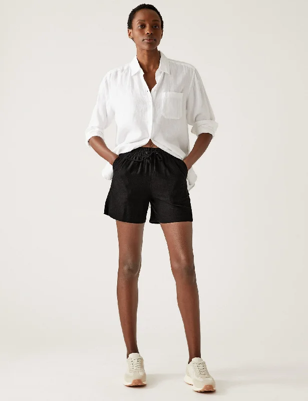 Linen Rich Shorts