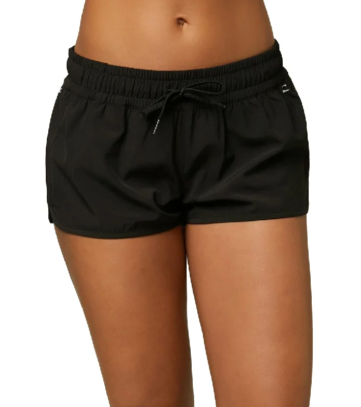 O'Neill Women's Laney Stretch 2""  Boardshorts Black