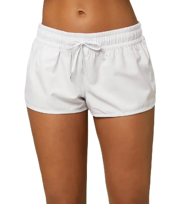 O'Neill Women's Laney Stretch 2""  Boardshorts White 2