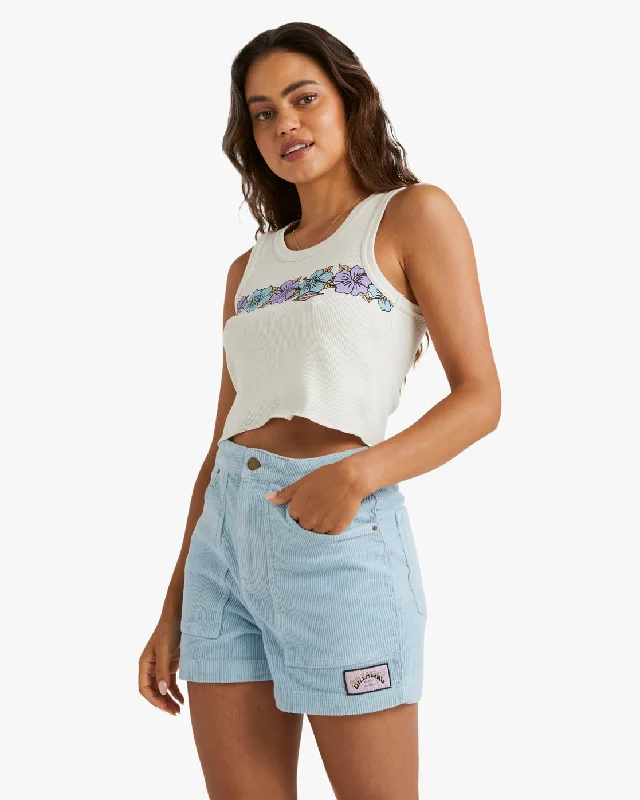 Set The Tone Shorts - Dusk Blue