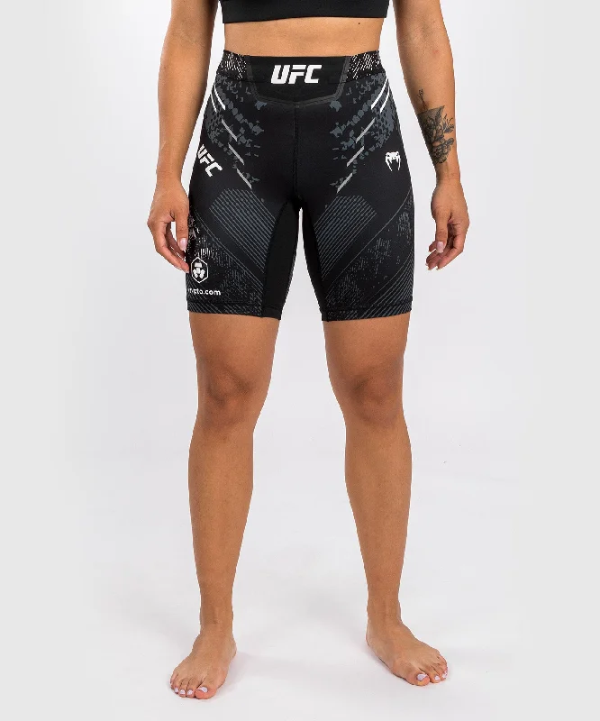 UFC Adrenaline by Venum Authentic Fight Night Women’s Vale Tudo Short - Long Fit - Black