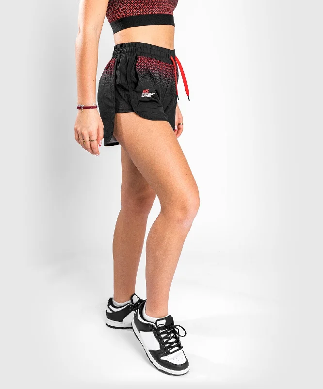 UFC Venum Performance Institute Training Short - For Women - Black/Red