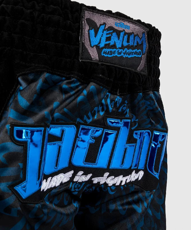 Venum Attack Muay Thaï Shorts - Black/Blue