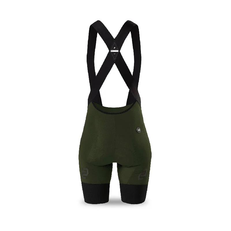 Women's Supremo Bib Shorts (Olive)