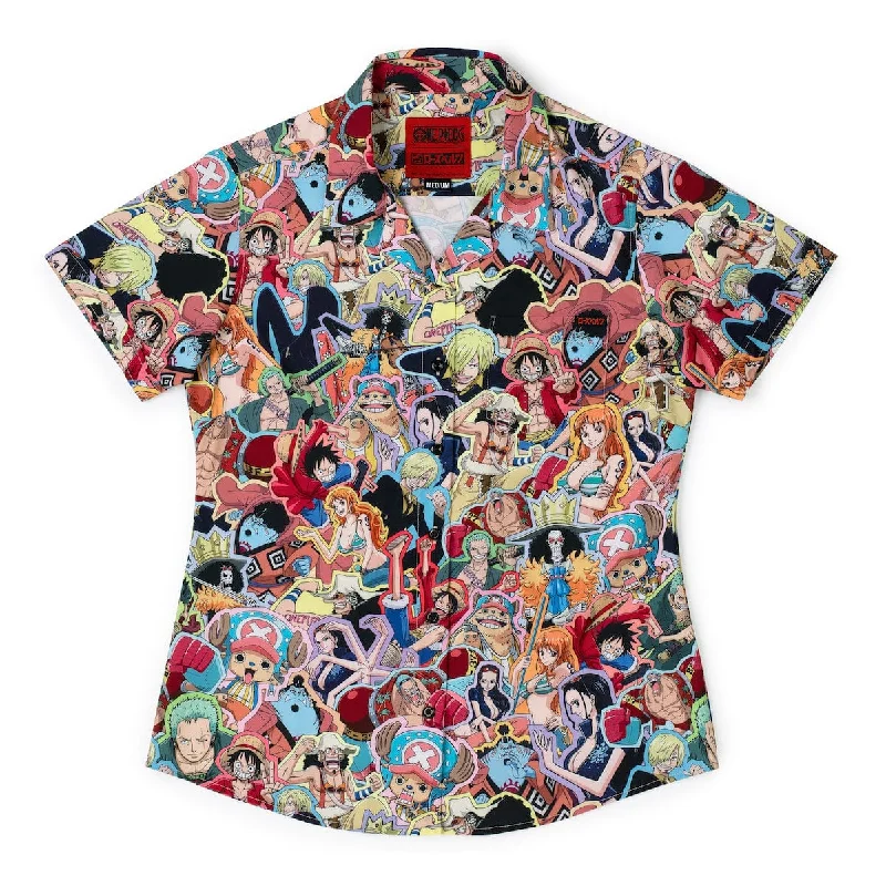 One Piece ""2 Years Later"" – Women's KUNUFLEX Short Sleeve Shirt