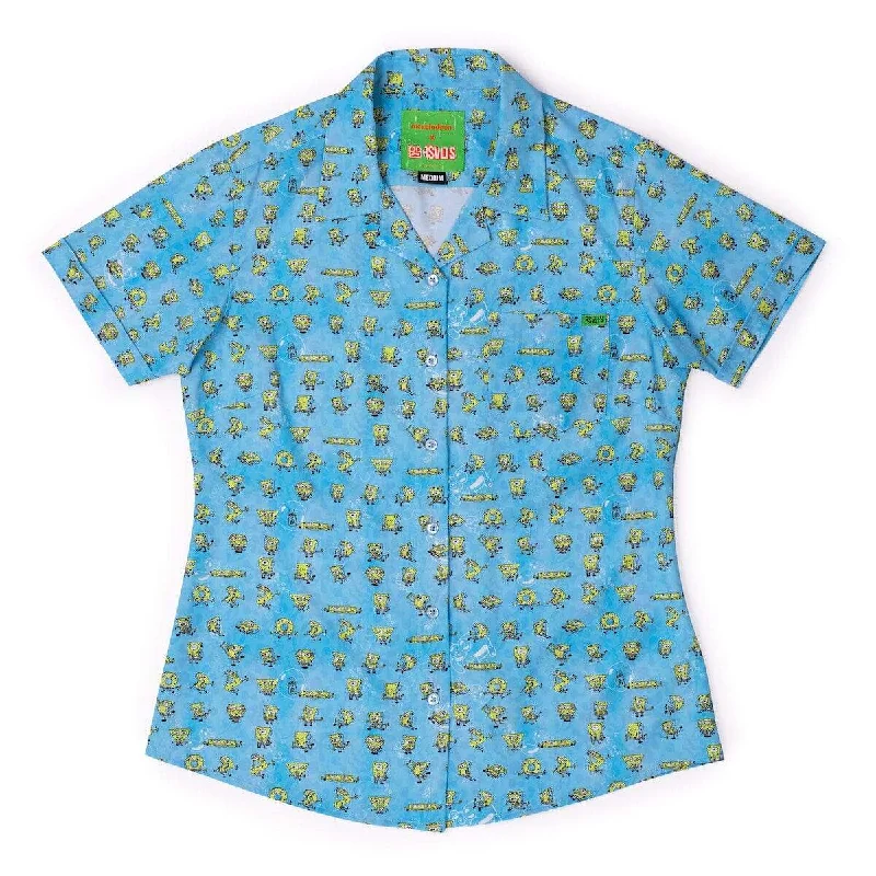 SpongeBob ""It's a Giraffe!"" – Women's KUNUFLEX Short Sleeve Shirt