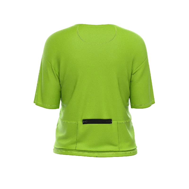 Women's Hi Vis Colors Short Sleeve Cycling Shirt